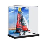 HCAEIOFJ Espositore in acrilico trasparente per Lego Technic 42174 applicabile per Emirates Team New Zealand AC75 Yacht progettato scatola regalo (solo vetrina,) (solo vetrina,) (fondo specchiato +