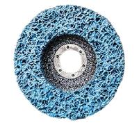 hcaioz 1PCS100/115/125mm Disco Corallo Poly Strip Diamantato Mola Lamellare for Smerigliatrice Angolare Vernice Resistente Rimozione Abrasivo Pulito adx.(Blue,1PCS-115X22MM)