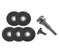 hcaioz 2-10 pezzi 50 mm Disco da taglio in metallo Mini mola abrasiva in resina Lama for sega Mola angolare Più 1 pezzo di mandrino montaggio ydl.