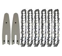 hcaioz 4 pollici 1/4" LP 28 sezioni 14 coltelli lama for sega catene for motosega e barra di guida mini in acciaio for elettrica strumento accessorio for sostituzione taglio del legno wdf.