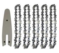 hcaioz 4 pollici 1/4" LP 28 sezioni 14 coltelli lama for sega catene for motosega e barra di guida mini in acciaio for elettrica strumento accessorio for sostituzione taglio del legno wdf.