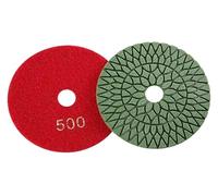 hcaioz Dischi for lucidatura diamantati 100mm Tampone for a umido for granito, pietra, cemento, marmo, uso di dischi abrasivi, utensili elettrici ydl.