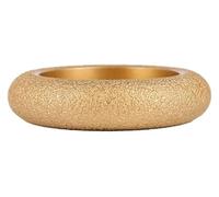 hcaioz Mola abrasiva con profilo diamantato brasato sotto vuoto da 20 mm, foro 75, una varietà di forme, utensili for mole abrasive a disco ydl.