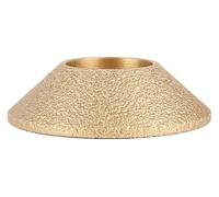 hcaioz Mola abrasiva con profilo diamantato brasato sotto vuoto da 20 mm, foro 75, una varietà di forme, utensili for mole abrasive a disco ydl.