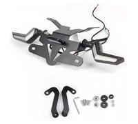 hcaioz Supporto targa posteriore for moto LED supporto luce telaio parafango staffa compatibile con 800NK NK 800 NK800
