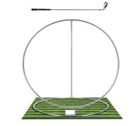 HCAUYNN Anello per L'Allenamento dello Swing Professionale, per Migliorare Ritmo, Flessibilità E Forza, Attrezzatura per Il Riscaldamento del Golf per Golfisti di Tutti I Livelli