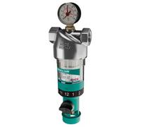 HCE HURACLEAN Filtro Autopulente Semiautomatico per Acqua Potabile - Filtro di Sicurezza Professionale 90 Micron - Protezione Impianto, Caldaia e Tubazioni - Made in Italy 1"