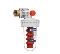 HCE SafePRO Dosatore di Polifosfati con By-Pass Automatico e Attacchi Fissi - Filtro Anticalcare 1/2" per Caldaie e Elettrodomestici - Made in Italy (Mod. DS0030)