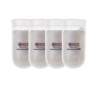 HCE Set 4 Ricariche Polifosfato di Sodio per Dosatore SafePRO e SafePRO Filter - Cartucce Anticalcare Compatte 80g - Protezione Caldaia e Risparmio Energetico (Confezione da 4 Pezzi)