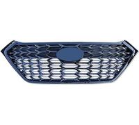 HCELET Griglia Anteriore per Hyundai Tucson 2015-2018, Griglia Radiatore Nero Lucida Griglia Doppio Bar Griglia