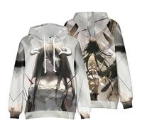 Hcenxan Albedo Anime Felpa a maniche lunghe Animation Carattere Periferico Nuovo Cos Play 3D stampa digitale a colori con cappuccio