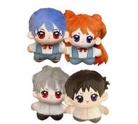 Hcenxan Ayanami Rei 4 cuscini in peluche anime, simpatico carattere, per la scuola, per il regalo di compleanno