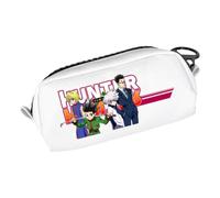 Hcenxan Chrollo Lucilfer Hisoka - Astuccio per penne con motivo animazione, periferi, stampato, per cancelleria, portafogli, White Type6, 21*10CM, White TYPE6