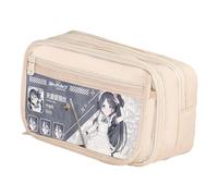 Hcenxan Misono Mika Federmäppchen Anime Print Pencil Box Astuccio portamatite Hayase Yūka/Shirasu Azusa/Kasumizawa Miyu Federmäppchen, Tipo24, 21*8*13cm