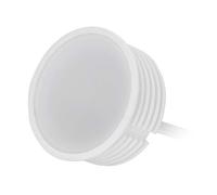 HCFEI 1 x modulo LED GU10 extra piatto 50mm riflettore diametro 22mm Lunghezza corpo dimmerabile 5 W 430 Lumen bianco caldo 3000 K,120 gradi di irradiazione per faretto da incasso standard
