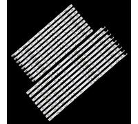 HCGX 18-Piece LED Backlight Strips for 55-inch TV, Replacement for UE55JU6800 UN55JS7250, SCA/SCB-R0, Part #BN96-38481A BN96-38482A