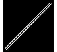 HCGX 2-Piece LED Backlight Strips for 49-inch TV, Replacement for 49NU7100 UN49NU7300, Part #BN96-45953A LM41-00630A(2 Pcs For 1 TV)