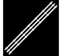 HCGX 3-Piece LED Backlight Strips for 32-inch TV, Replacement for 32LN5400 32LN570V, B1/B2 Type, Part #6916L-1426A 6916L-1204A(For 10 TV)