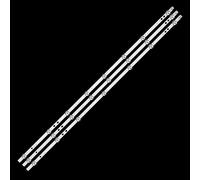 HCGX 3-Piece LED Backlight Strips for 40-inch TV, Replacement for LT-40R500U LT-40C750, A/B Type, Part #VES400UNDS-2D-N12(15 PCS For 5 TV)