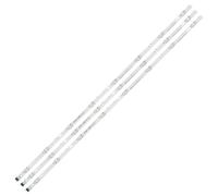HCGX 3-Piece LED Backlight Strips for 43" TVs UF64-UHD-A, 43UH6030, 43UH610V, HC430DGN-SLNX1, Replacement Screen Bar Kit