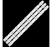 HCGX 3-Piece LED Backlight Strips for 50-inch TV, Replacement for 50UK6950 50UK6510, L/R Type, Part #HC500DQN-VCUR/L SSC_50UK63/65_INX