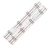 HCGX 4-Piece LED Backlight Strips for 43" TVs UF64-A, 43UH610V, 43UF640, 43UH603V, Replacement TV Screen Bar Kit(6TV(18PCS))