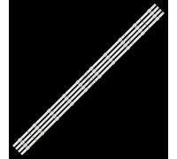 HCGX 4-Piece LED Backlight Strips for 55-inch TV, Replacement for 55A6H 55C350KB, A/B Type Set, Part #JL.D550A1330-003BS-M_V01, CRH-BX55V1U73030(For 5 TV)