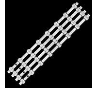 HCGX 4-Piece LED Backlight Strips for 55-inch TV, Replacement for 55UM7600PCA 55UM7510PLA, Part #SSC_Y19_Trident_55UM73/75 LGIT_Y19_55UM73/75
