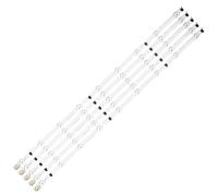 HCGX 5-Piece LED Backlight Strips for 32" TVs | Compatible with UE32F Series, D2GE-320SC0-R3, CY-HF320BGSV1H, HF320BGS-V1 | 9 LEDs, 650mm