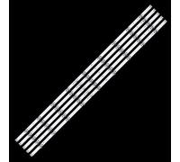 HCGX 5-Piece LED Backlight Strips for 49-inch TV, Replacement for 49LB5500 49LB570V, 3.0 A/B Type, Part #6916L-1944A 6916L-1945A