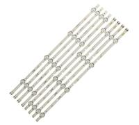 HCGX 8-Piece LED Backlight Strips for 48" TV Models BN96-37296A/37297A, Replacement Kit for V5DN-480SMA/SMB-R4, 48J5000/J5200 Series(3TV(24pcs))