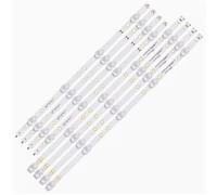 HCGX 8-Piece LED Backlight Strips for 50" TVs JL.D50091330-006DS, U50E7000E, CX50D09-ZC56AG-01, Replacement Screen Bar Kit(2set(16pcs))