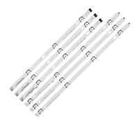 HCGX LED Backlight Strip for 43" TVs - Compatible with 43UJ635V 43UK6300PLB LC43490059A (3-Pack, Aluminum Substrate)