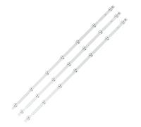 HCGX LED Backlight Strip Kit for 32" TVs, 630mm 7-LED Bars, 3V, Replacement for 6916L-1437A, 32LN5400, 32LA620S, 3-Piece Set(15 pcs For 5 TV)