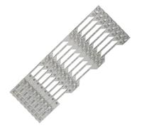 HCGX LED Backlight Strip Kit for 48" TVs, 450mm 4-LED Bars, 6V, Replacement for 4C-LB4804-ZM1, L48P1S-CF, 48P1FS, 8-Piece Set(1TV(8PCS))