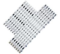 HCGX LED Backlight Strip Replacement Kit for 40" TVs, 832mm 13-LED Bars, 3V, D2GE-400SCA-R3, UE40F5500, UE40F6400, 14-Piece Set
