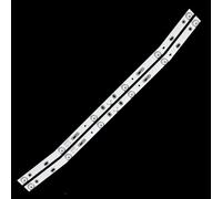 HCGX LED Backlight Strips for 32-inch TV, 2-Piece Kit Replacement for E32F2000 JS-D-JP3220-061EC MC-20A/3210G Repair Parts(For 5 TV)