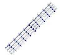 HCGX LED Backlight Strips for 39" TV 39LN5400 39LN570V 39LA620S, 8 Pcs Replacement Kit 9-LEDs 3V 776mm