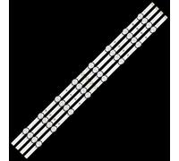 HCGX LED Backlight Strips for 40-inch TV, 4-Piece Kit for 40LF630V 40LH5700 HC400DUN-VCKN1 6916L-0885A 6916L-0884A Repair Parts(20 Pcs For 5 TV)