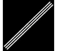 HCGX LED Backlight Strips for 43-Inch TV, 3-Piece Kit Replacement for H43B7100 H43BE7000 43A6101EE, JL.D42571330-003FS-M-V01, HD425V1F71-T0K1 Repair Parts(3 Pcs For 1 TV)