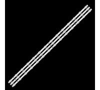 HCGX LED Backlight Strips for 50-inch TV, 3-Piece Kit Replacement for 50R6E3 50H6500G CV500U2-T01 BX500X1U913030T031498T Repair(10 set - 30 pcs)