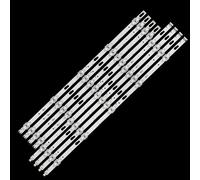 HCGX LED Backlight Strips for 55-inch TV, 8-Piece Kit Replacement for UE55TU7092 UN55TU7000 SVC550F53-78-L Repair Parts(For 5 TV)