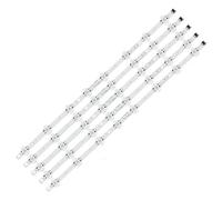 HCGX LED Backlight Strips for 60" TV 60UM7100 60UM6900 60UM7270, 5 Pcs Replacement Kit 8 LEDs 6V 670mm