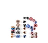 HCGX M3 3mm 3D CNC Alluminio Gimbal Stick estremità Tappo Antiscivolo for Parti X7 X9DP X9 Lite(Lotus-Blue)