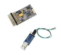 HCGX Mini TBS V2 unità di Controllo Audio e luci programmabile con USB, Ingresso 3,5-12 V for Camion RC Fai-da-Te Serbatoio(Sound And USB Unit)