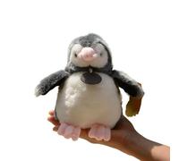 HCGX Peluche a forma di pulcino pinguino imperatore da 7,5 pollici, simpatico cucciolo, morbido e coccoloso peluche (Aptenodytes forsteri)