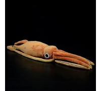 HCGX Peluche calamaro morbido e coccoloso, animale di peluche realistico, regalo perfetto for gli amanti dell'oceano (Architeuthis dux)