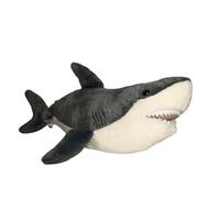 HCGX Peluche di squalo bianco grande, simulazione Ocean World, 55 cm, morbido e carino, regalo educativo for la prima infanzia, arredamento for casa