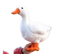 HCGX Peluche realistico a forma di anatra da 13 pollici, morbido peluche a, tenero animale fattoria (Anas platyrhynchos platyrhynchos)(B)