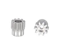 HCGX Pignone Giradischi CNC for Servo Standard 1550 1580 1592 Escavatore Aggiornamento Parti del Telaio RC(2PC Pinion)